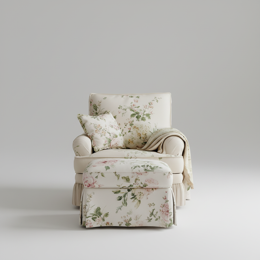 Jardin Bloom Chair – styled in a room setting