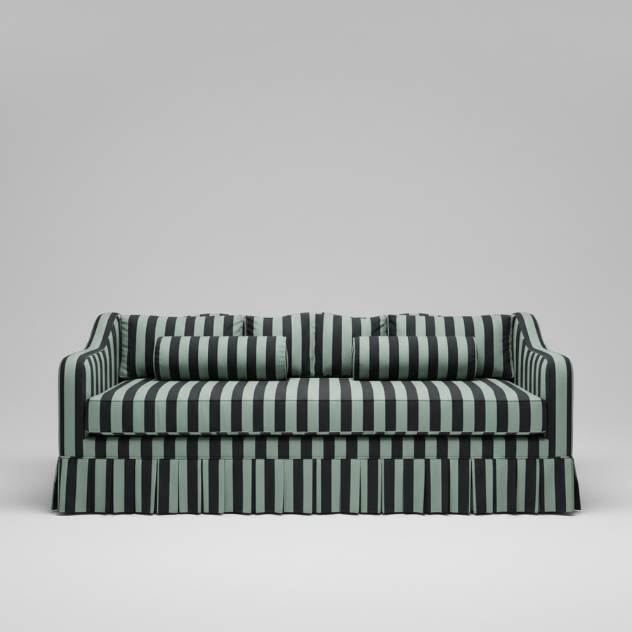 Belmont Sofa — Classic Tailored Lounge, made to order by Peacock Life