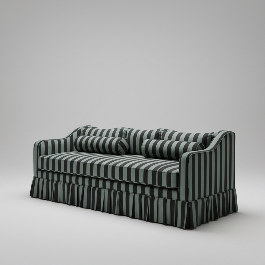 Belmont Sofa — Classic Tailored Lounge, made to order by Peacock Life — view 2