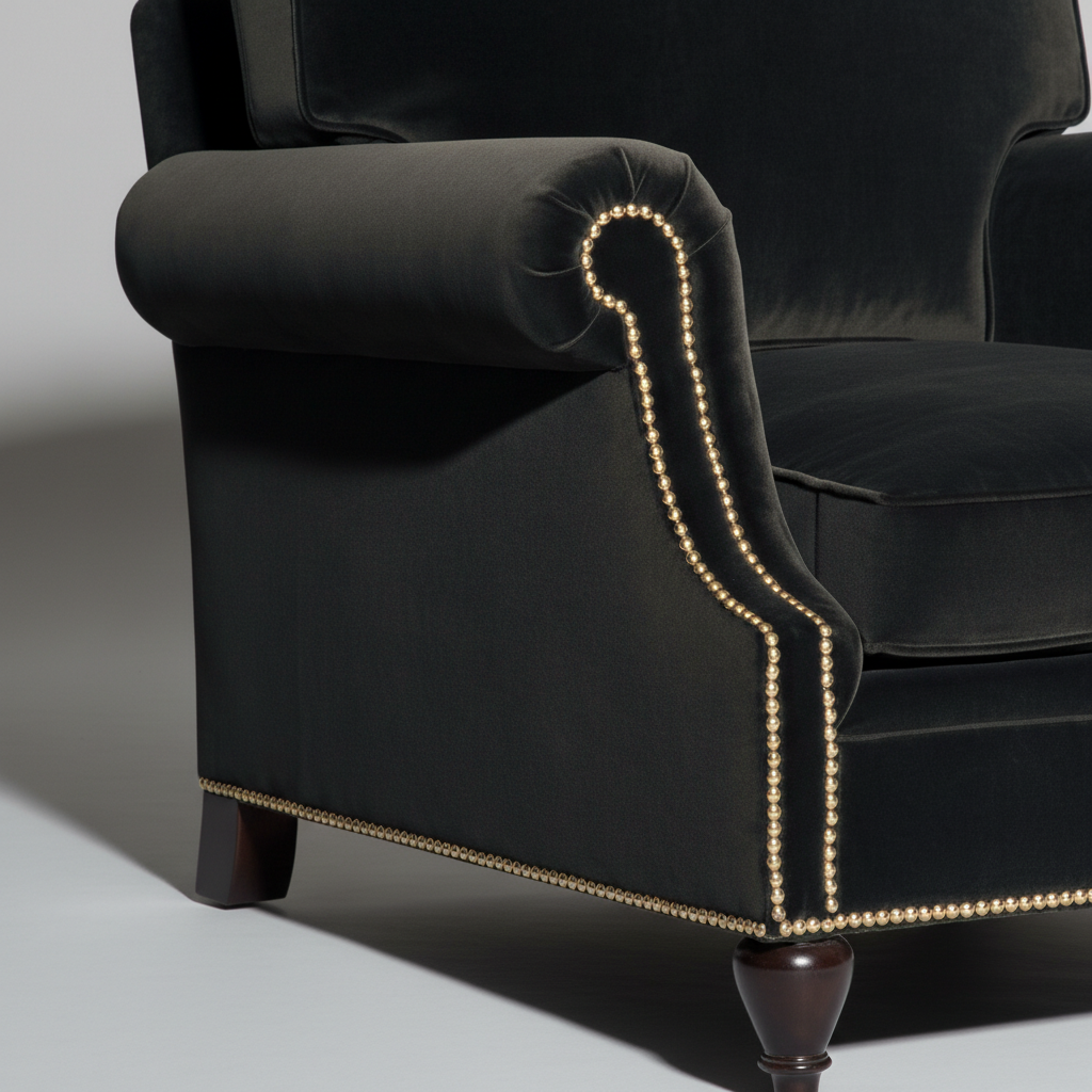 The Noir Regent Chair