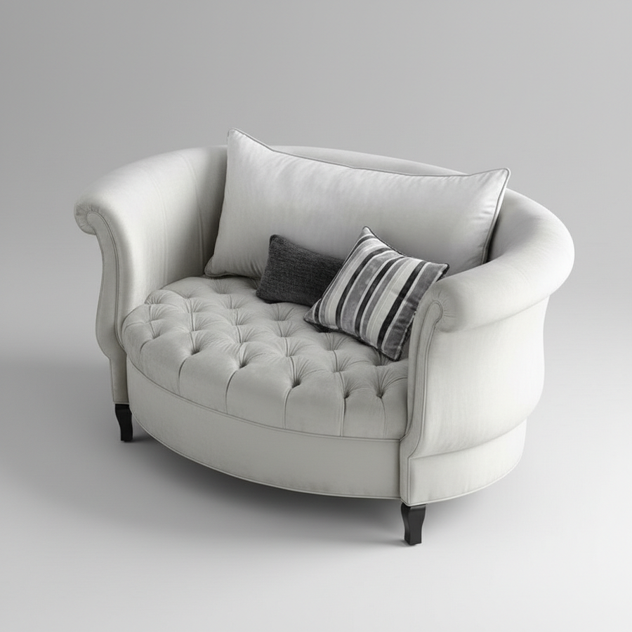 Maison Tuft Lounge – close-up of upholstery
