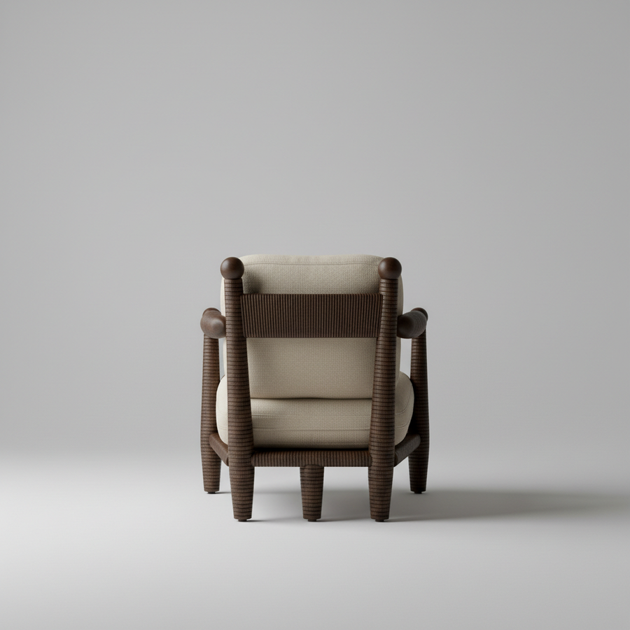 The Solenne Chair – side profile