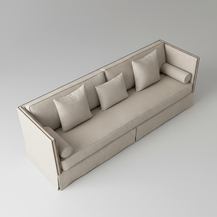 Ashford Sofa — Tailored Modern Seating, made to order by Peacock Life — view 3