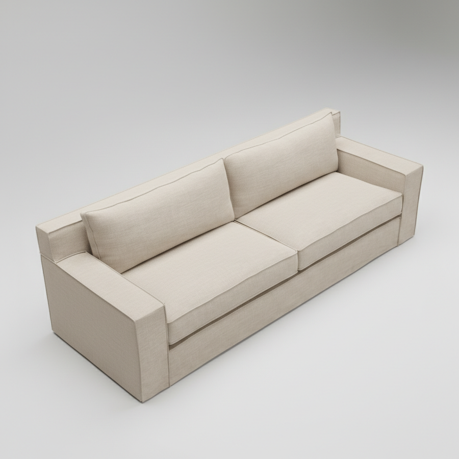 Forma Sofa — Sculpted Modern Seating, made to order by Peacock Life — view 3
