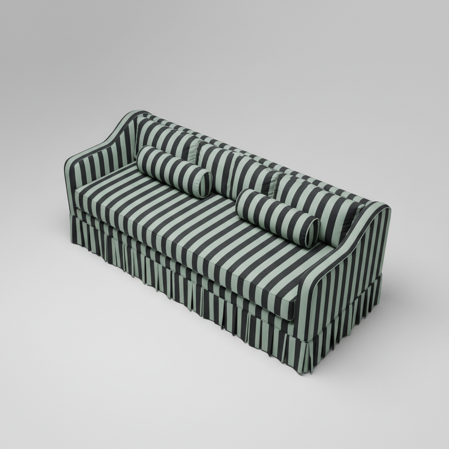 Belmont Sofa — Classic Tailored Lounge, made to order by Peacock Life — view 3