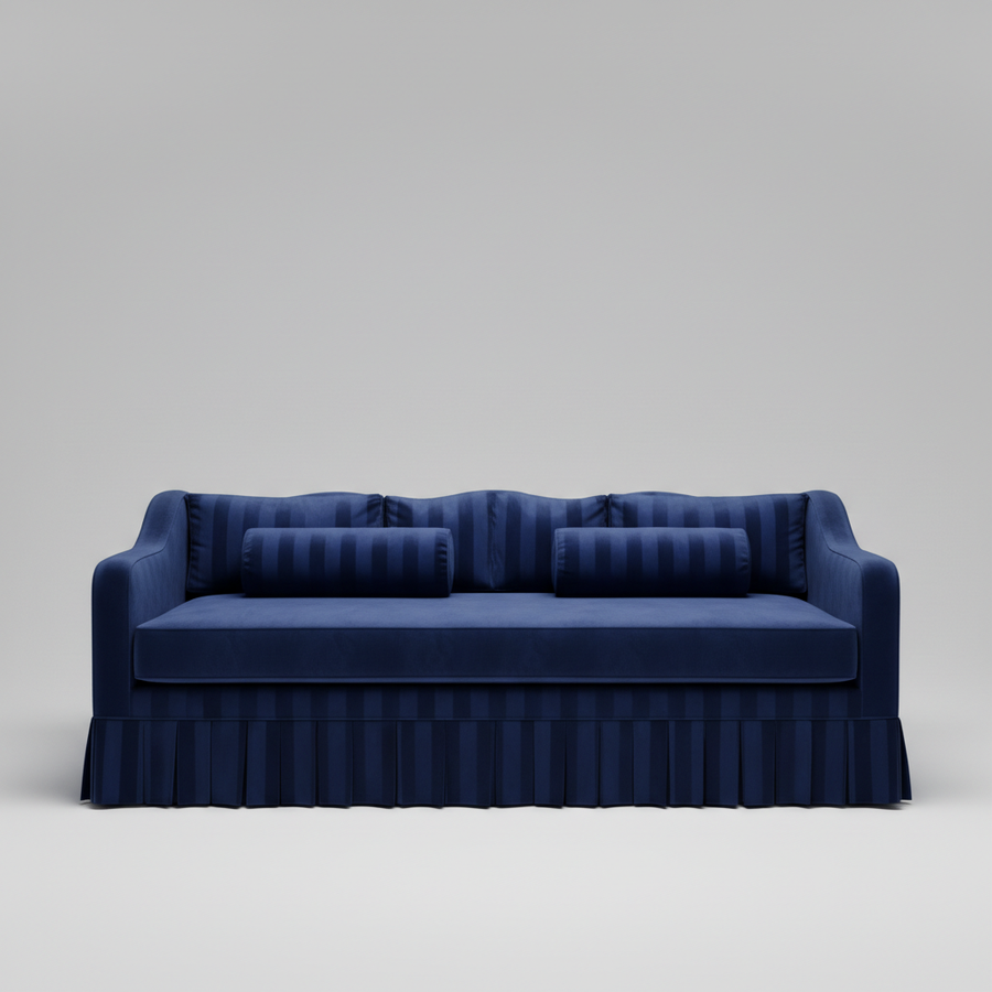 Belmont Sofa — Classic Tailored Lounge, made to order by Peacock Life — view 5