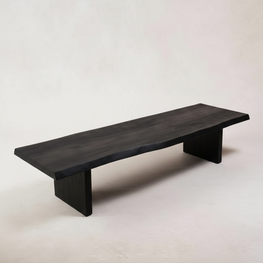 Obsidian Slab Table