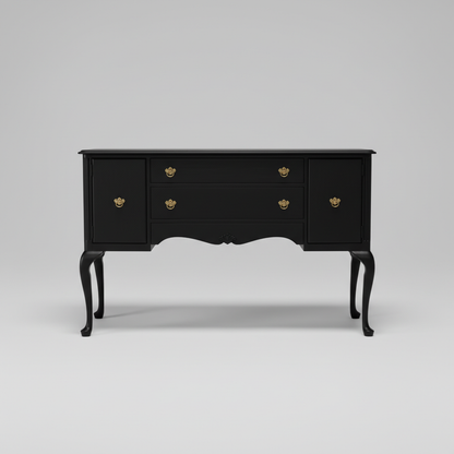 Midnight Curved Leg Console