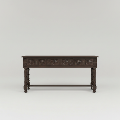 Heritage Panelled Console Table