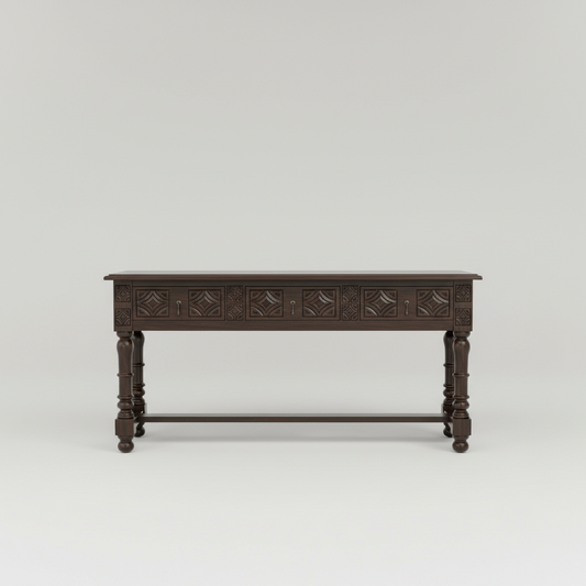 Heritage Panelled Console Table