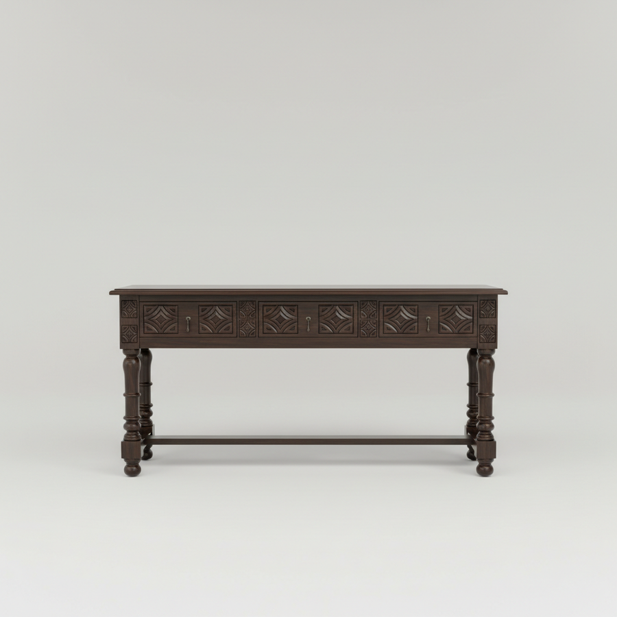 Heritage Panelled Console Table