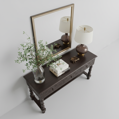 Heritage Panelled Console Table