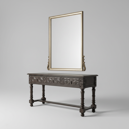 Heritage Panelled Console Table