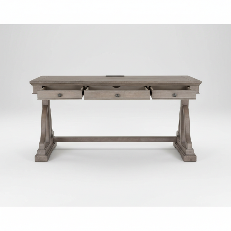 Stonewash Pedestal Console