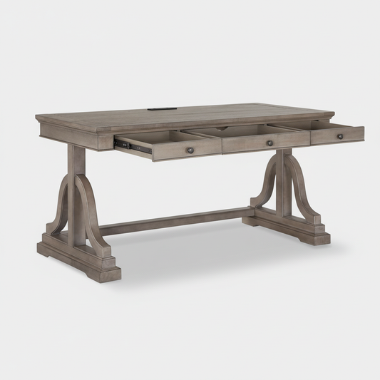Stonewash Pedestal Console
