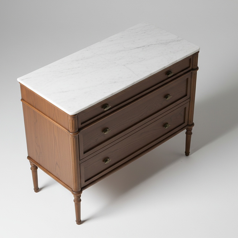 Marble Crest Drawer Chest