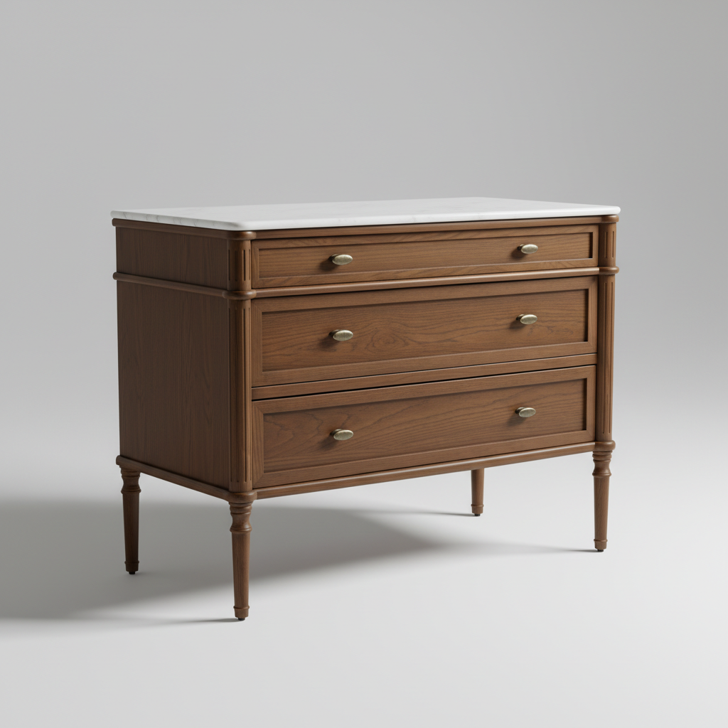 Marble Crest Drawer Chest