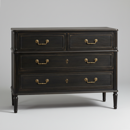 Noir Drawer Console Chest