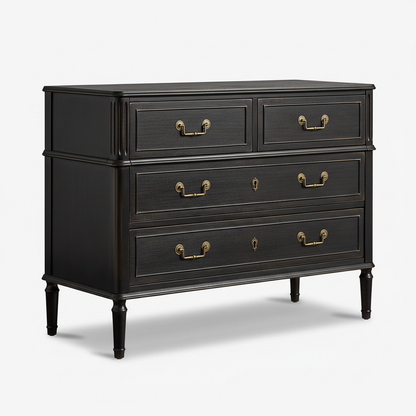 Noir Drawer Console Chest