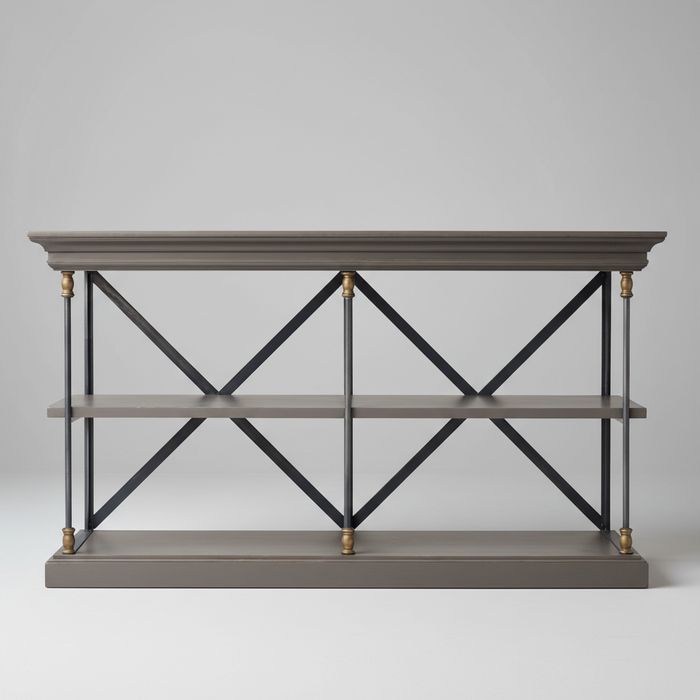 Industrial Cross-Brace Display Console