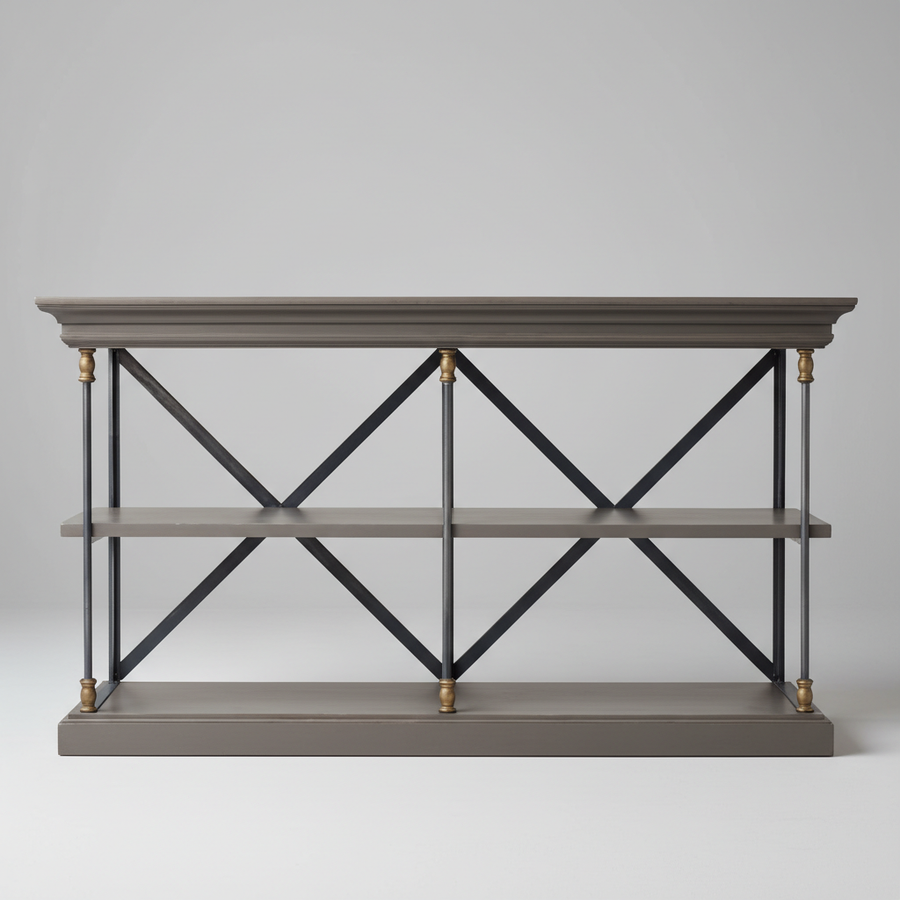 Industrial Cross-Brace Display Console