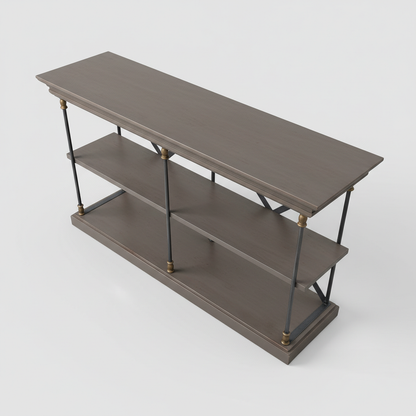 Industrial Cross-Brace Display Console