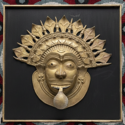 Kirtimukha Brass Mask (One of One)