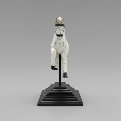 The White Horse — Antique Folk Sculpture