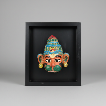 Hanuman — Painted Folk Mask