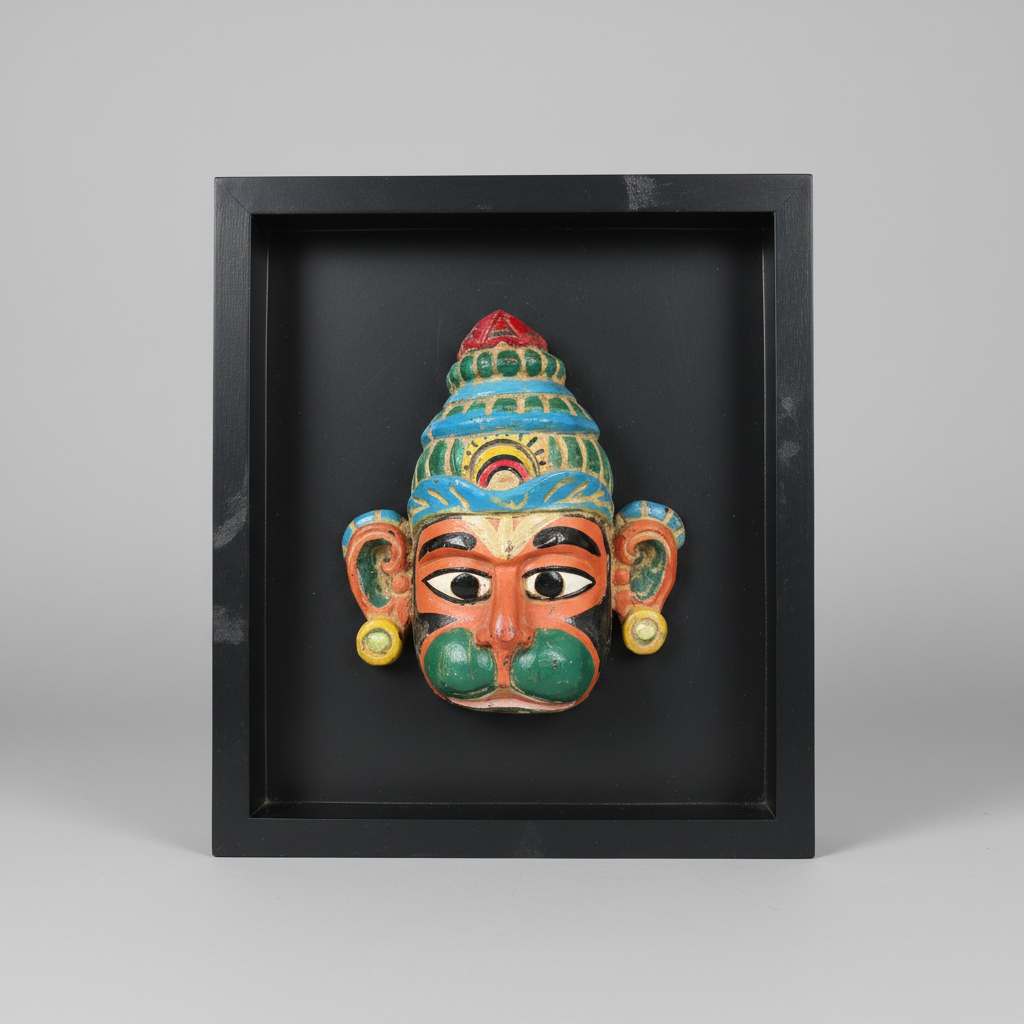 Hanuman — Painted Folk Mask