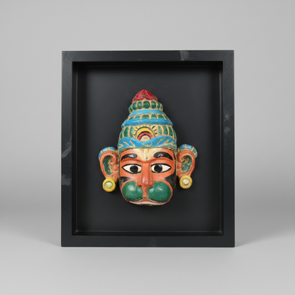 Hanuman — Painted Folk Mask