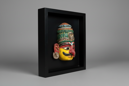 Shiva — Painted Folk Mask