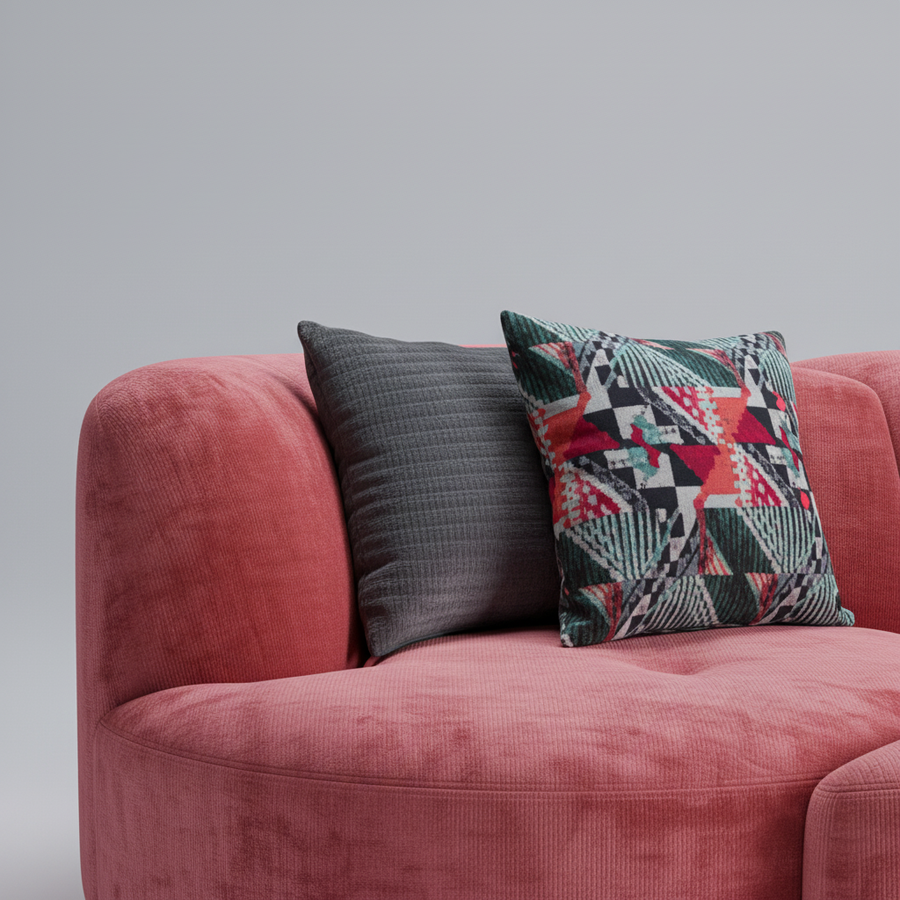 Prestige Sofa — Curved Modern Statement, made to order by Peacock Life — view 3