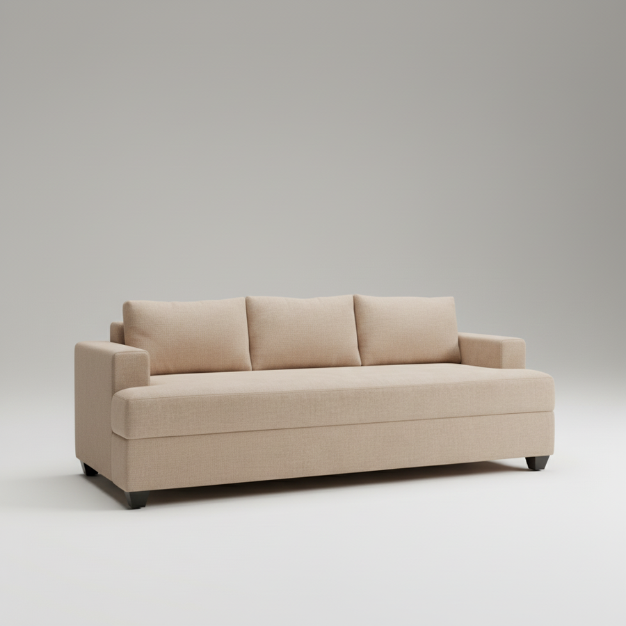 The Baug Sofa — Clean-Lined Lounge, made to order by Peacock Life — view 4