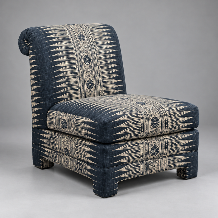 Indigo Slipper Chair