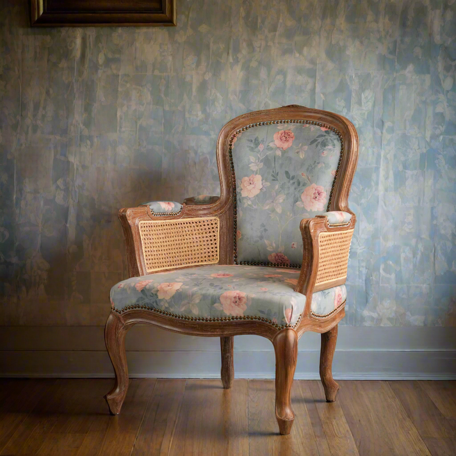 Avril Accent Chair – styled in a room setting