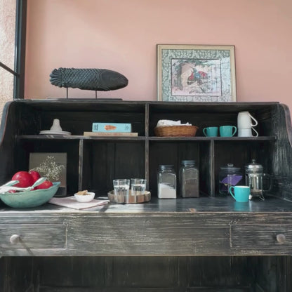 Relics Charcoal Desk