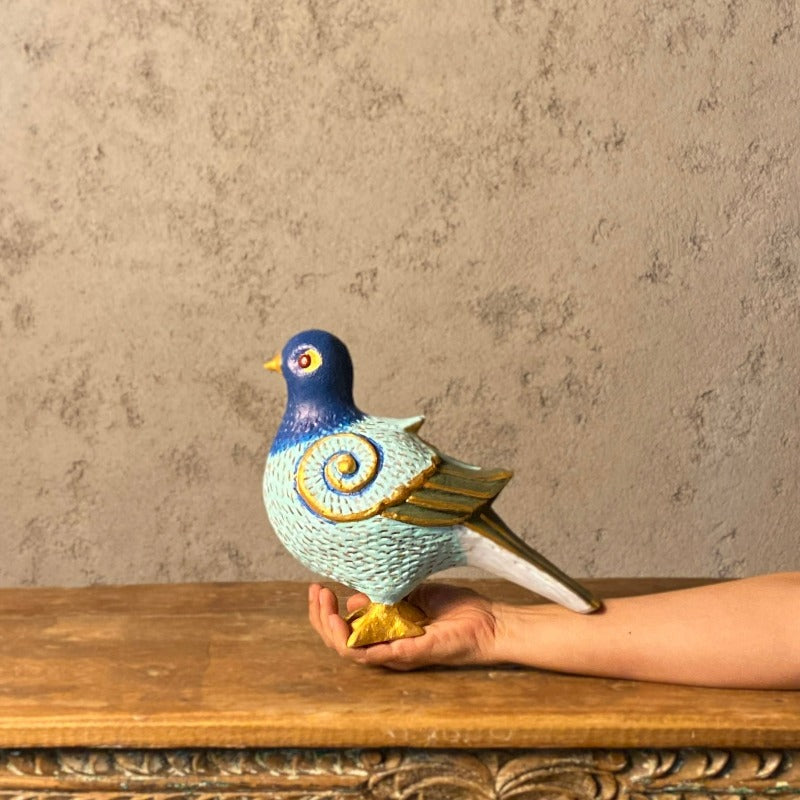 Gilded Dove - Peacock Life by Shabnam Gupta