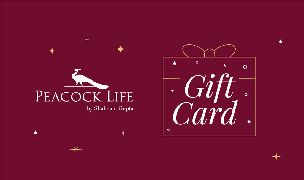 Gift Card - Peacock Life by Shabnam Gupta
