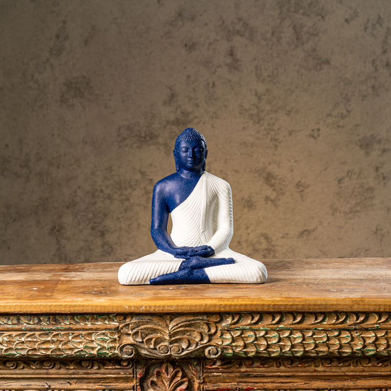 Zen Buddha Cosmic Collection - Peacock Life by Shabnam Gupta