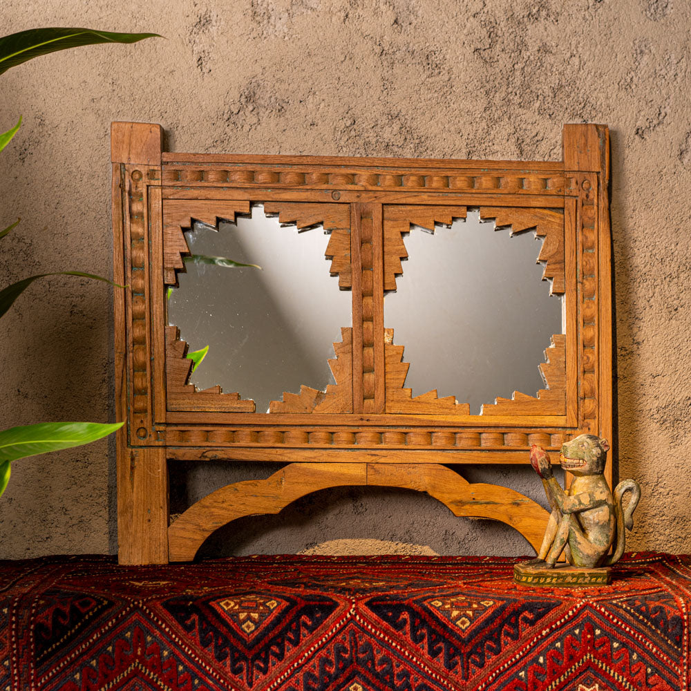 Dual Mirror Frame - Peacock Life by Shabnam Gupta
