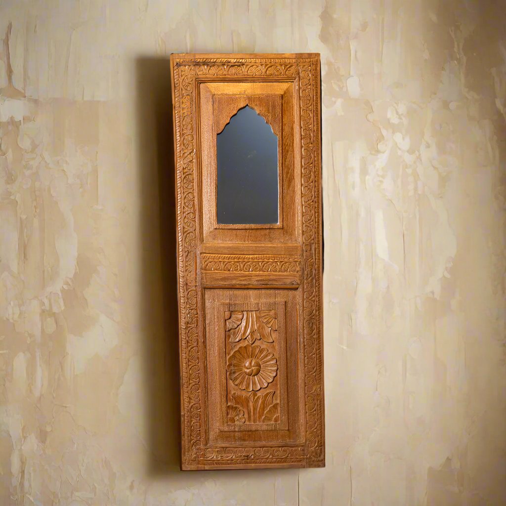 Vintage Bungalow Mirror - Peacock Life by Shabnam Gupta