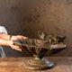 Cast Iron Bird Bath - Peacock Life by Shabnam Gupta