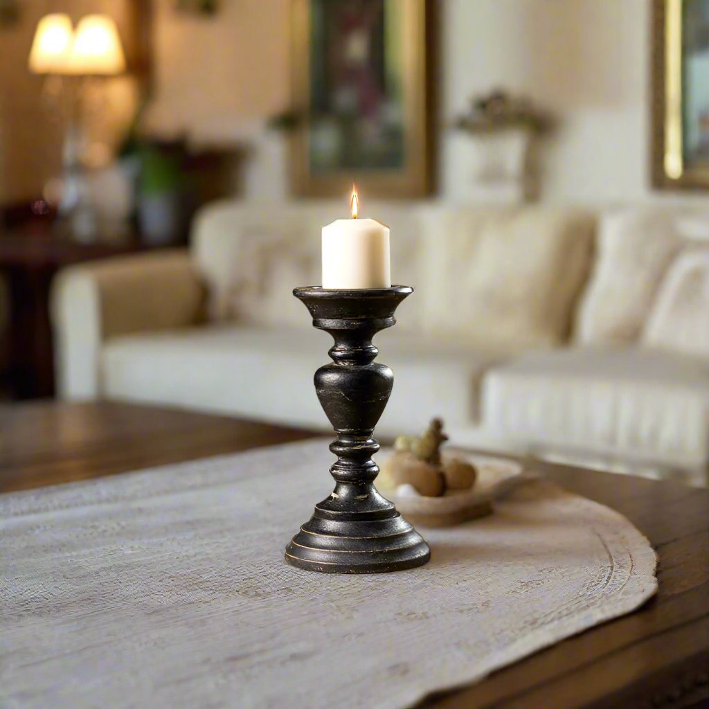 Onyx Candle Stand - Peacock Life by Shabnam Gupta